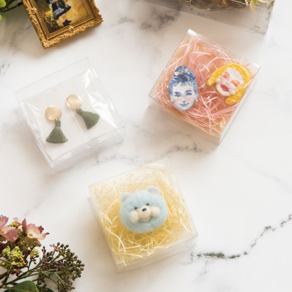 ラッピング箱 PETクリアBOX-10(10枚) ヘッズ