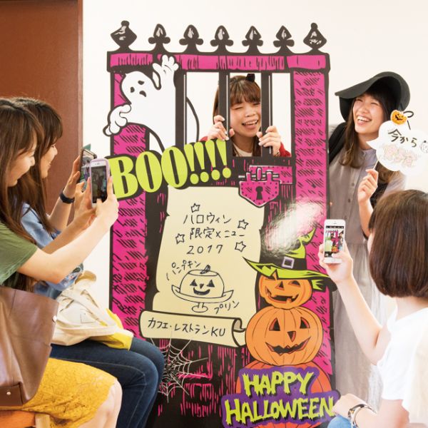 ヘッズ 顔はめパネル アメリカンハロウィン顔出しパネル-2(1枚)