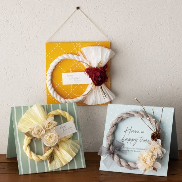 フラワー什器 アレンジメントスタンディングリースM-1(2個) ヘッズ