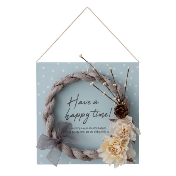 フラワー什器 アレンジメントスタンディングリースM-1(2個) ヘッズ