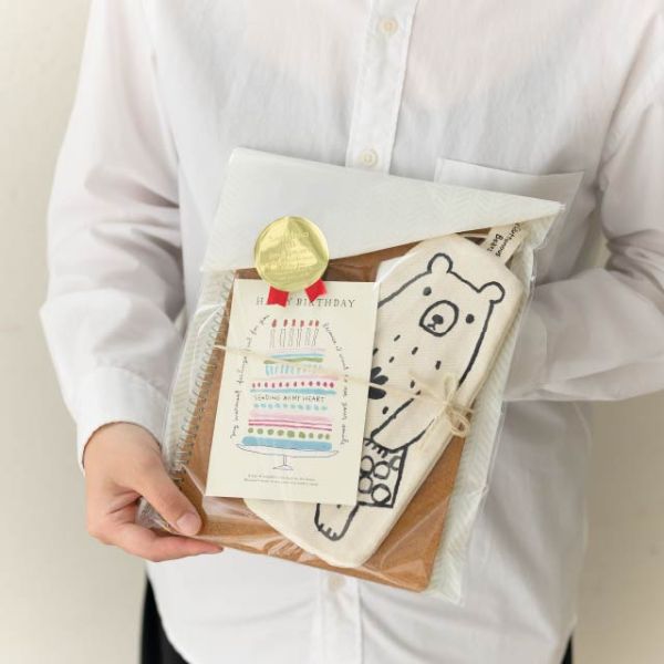 ヘッズ ラッピング アローヘッドOPPギフトバッグ-2 チャコール(50枚)