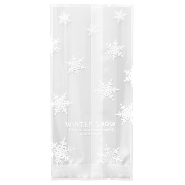 テープ無 OPP袋 ウィンタースノースイーツパック クリア-2(100枚) ヘッズ