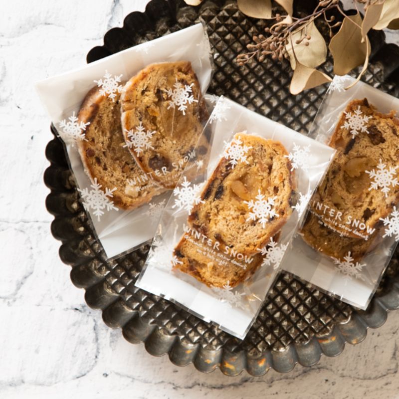 テープ無 OPP袋 ウィンタースノースイーツパック クリア-2(100枚) ヘッズ