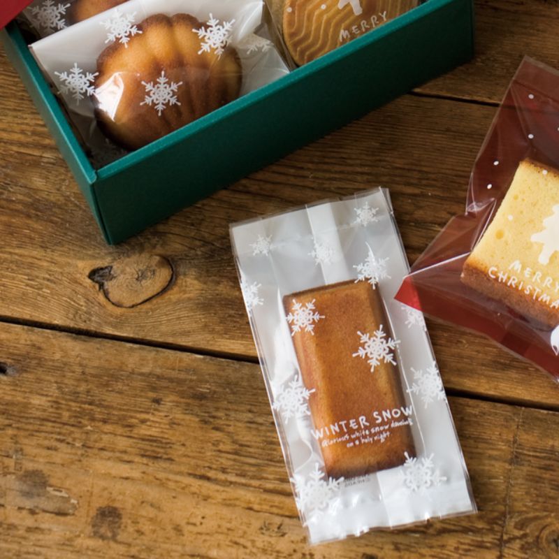 テープ無 OPP袋 ウィンタースノースイーツパック クリア-2(100枚) ヘッズ