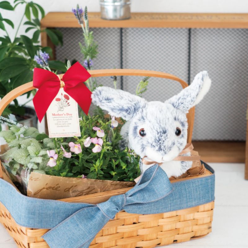 ヘッズ ぬいぐるみ ウサギノナンシー マスコット-1(4個)
