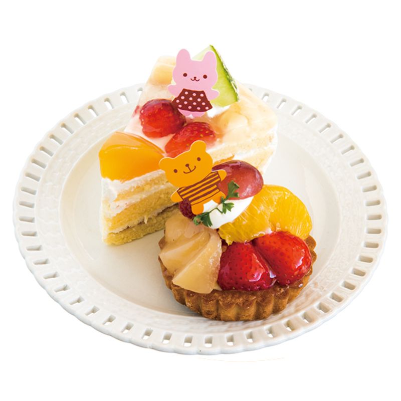 スウィーツ用品 ウサコケーキピック-1(100枚) ヘッズ