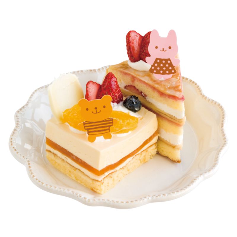 スウィーツ用品 ウサコケーキピック-1(100枚) ヘッズ