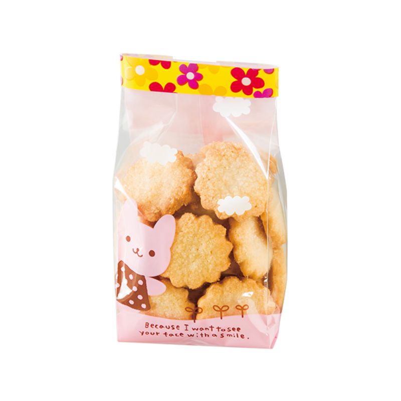 ヘッズ 脱酸素剤・乾燥剤対応(平袋) ウサコスイーツパック クリア-5(100枚)