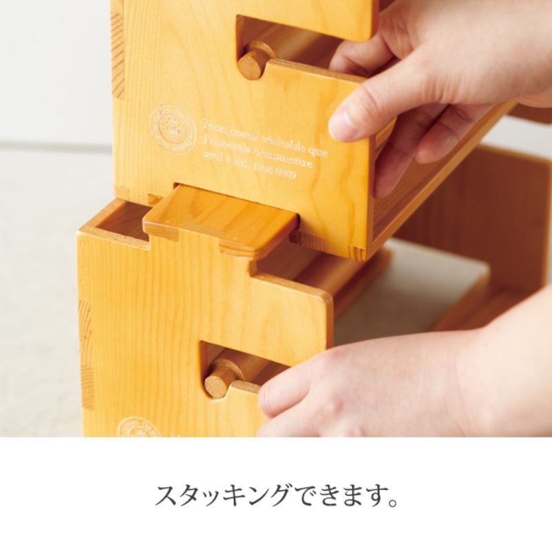 陳列備品 ウッドリボンラック-1(1個) ヘッズ