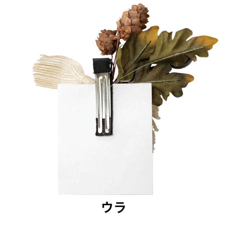贈答用飾り オータムフルリールクリップ付-2(10個) ヘッズ