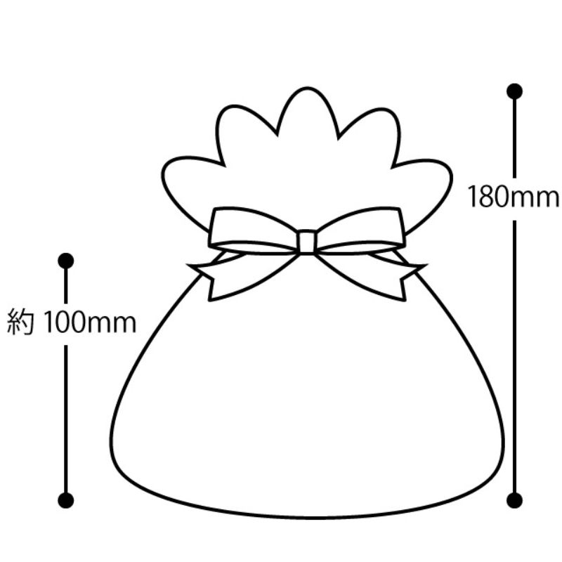 袋 オ花バッグ イエロー-S(10枚) ヘッズ