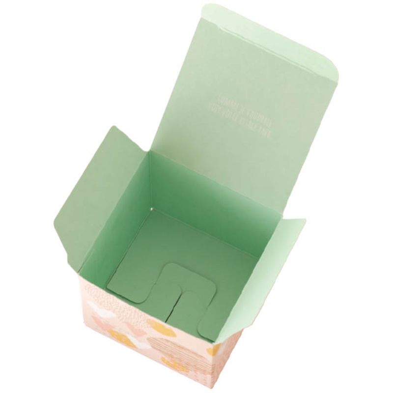 ギフト箱 キューブボックス ピンクハート(20枚) ヘッズ