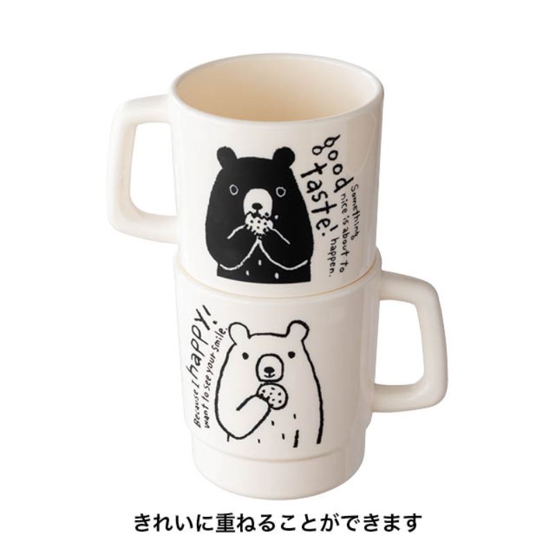 コップ グラットンベアスタッキングマグカップ-1(6個) ヘッズ