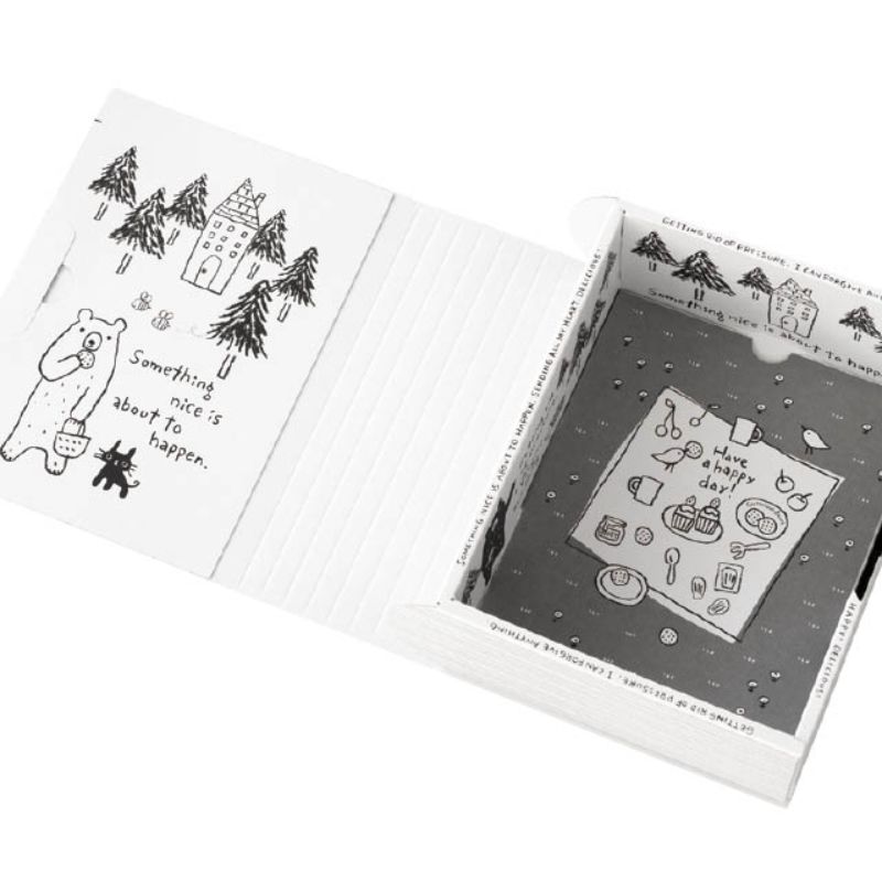 ギフト箱 グラットンベアブック型ギフトBOX-M(10枚) ヘッズ