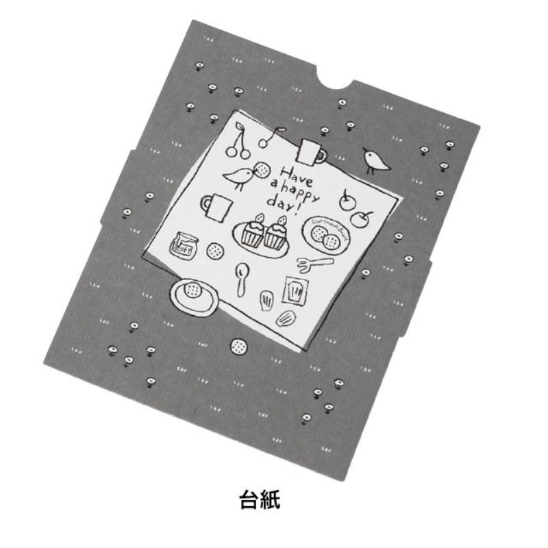 ギフト箱 グラットンベアブック型ギフトBOX-M(10枚) ヘッズ