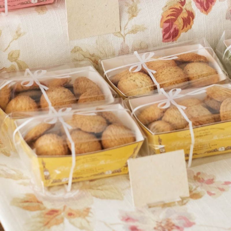 ギフト箱 クレール焼菓子トレイ イエロー-3(100枚) ヘッズ