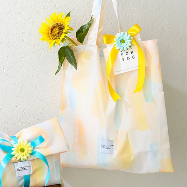 ギフト資材 2542R サテンリボン SUNFLOWER 25mm(1巻) ヘッズ