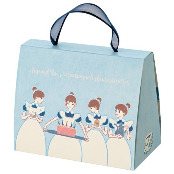 ギフト箱 シャルムギフトボックスバッグ-2 メイド(10枚) ヘッズ