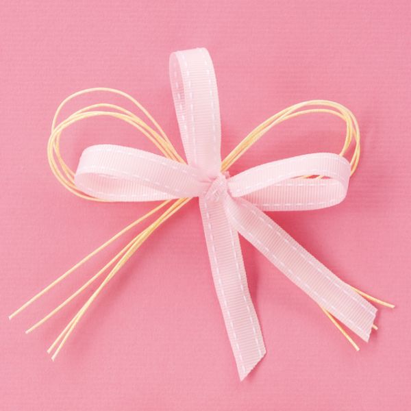 ステッチカラーナイロングログランリボンピンク-1(1巻) ヘッズ