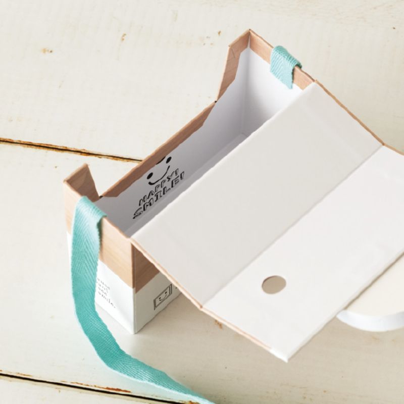 ギフト箱 スマイルカメラ貼箱-S(6個) ヘッズ