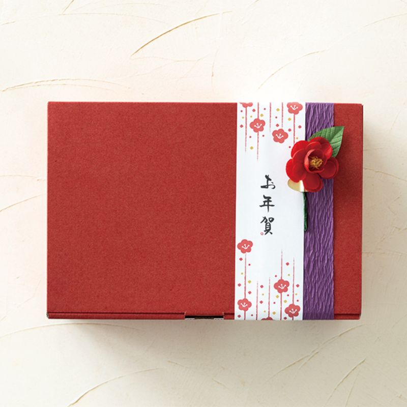 贈答用飾り ツバキフルリール-S レッド-1(10本) ヘッズ