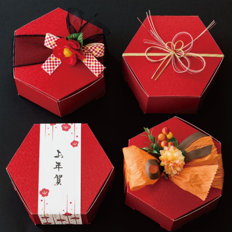 贈答用飾り ツバキフルリールクリップ付S レッド-1(10個) ヘッズ