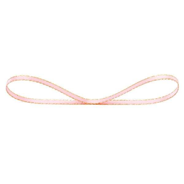 トゥインクルサテンリボンピンク3mm(1巻) ヘッズ