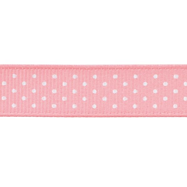ヘッズ ラッピング ドットピンクグログランリボン-1(1巻) DTP-GR1