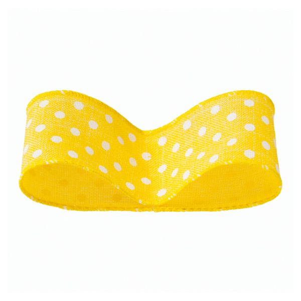 ナチュラルドットワイヤーリボンイエロー-4(1巻) ヘッズ