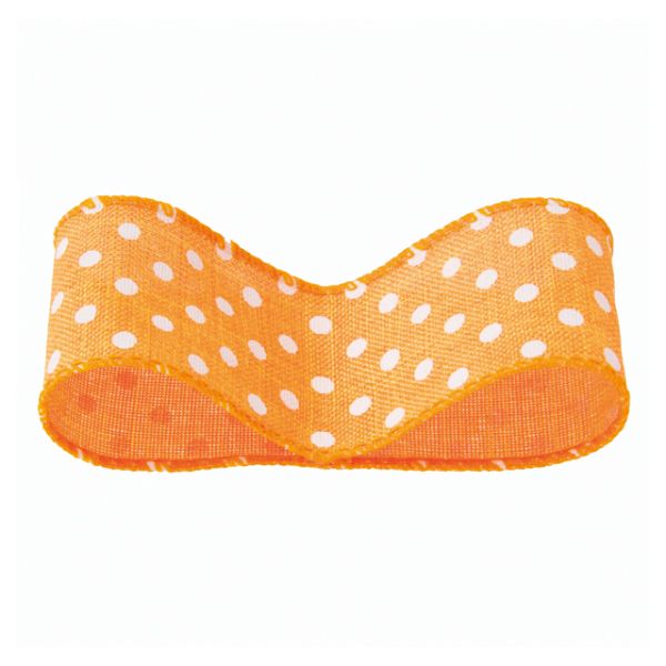 ナチュラルドットワイヤーリボンオレンジ-5(1巻) ヘッズ