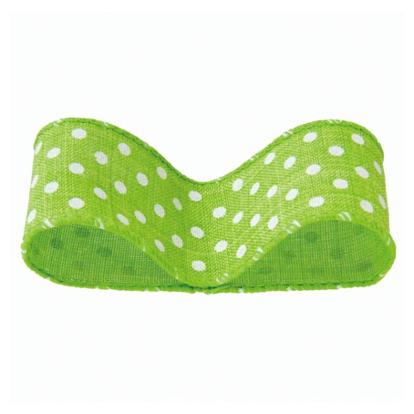 ナチュラルドットワイヤーリボングリーン-3(1巻) ヘッズ