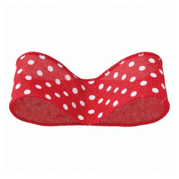 ナチュラルドットワイヤーリボンレッド-1(1巻) ヘッズ