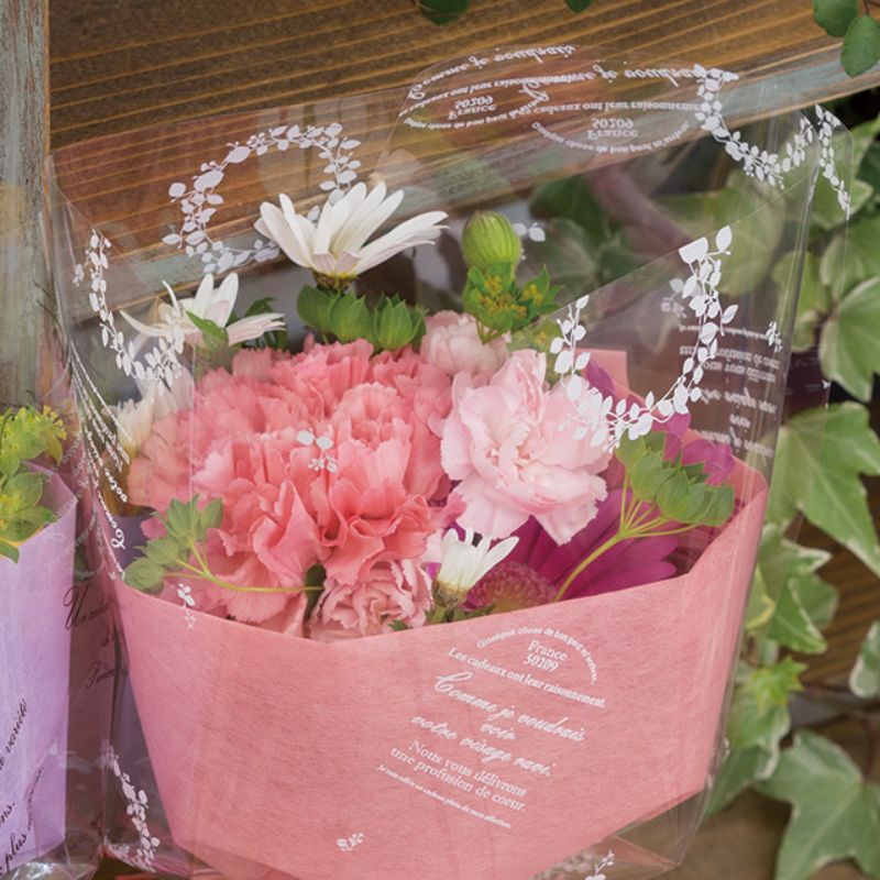 包装紙 ナチュラルバインショートOPPロール-1(1巻) ヘッズ