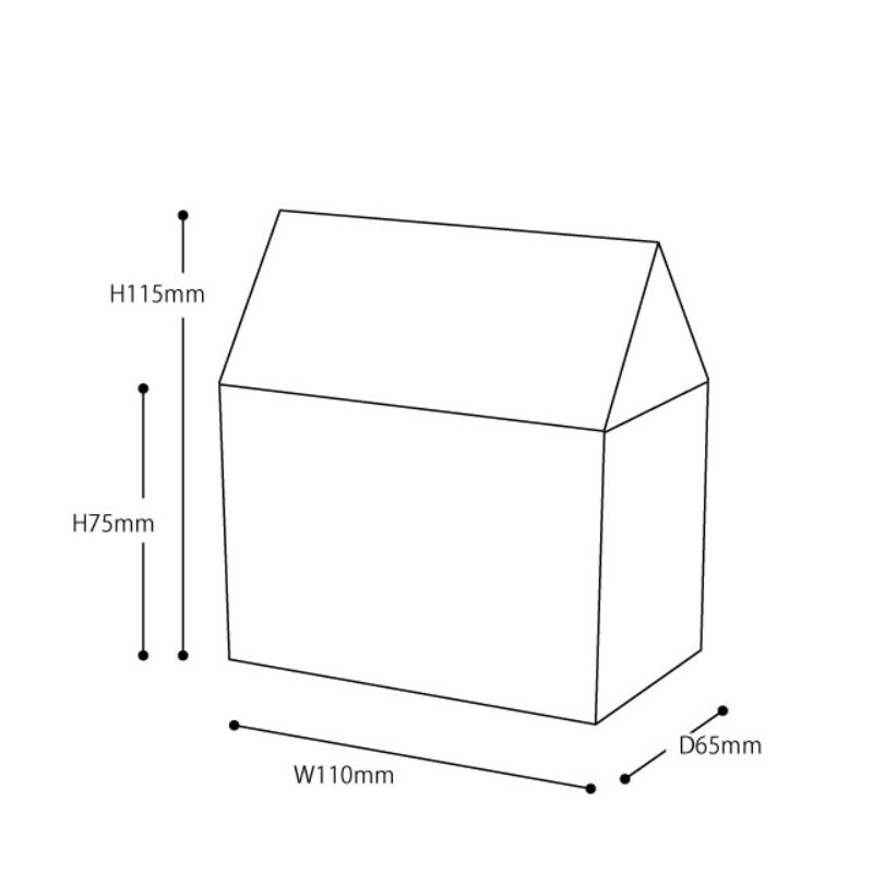 贈答箱 ハウスギフトBOX(オレンジ)-S(10枚) ヘッズ