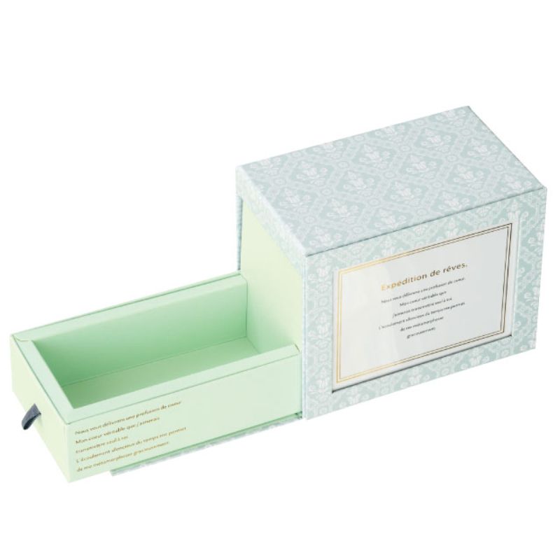 ギフト箱 パステルアンティークフレームボックス-1 グリーン(4個) ヘッズ