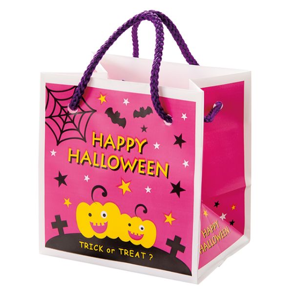 袋 ハッピーピンクハロウィンキューブバッグ-2(20枚) ヘッズ