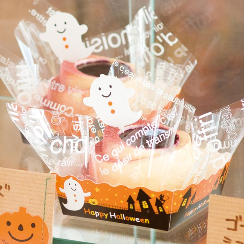 ケーキトレー ハロウィンケーキトレイ-1(100枚) ヘッズ