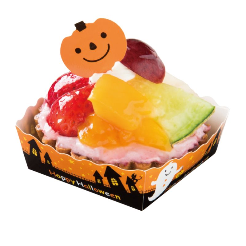 ケーキトレー ハロウィンケーキトレイ-1(100枚) ヘッズ