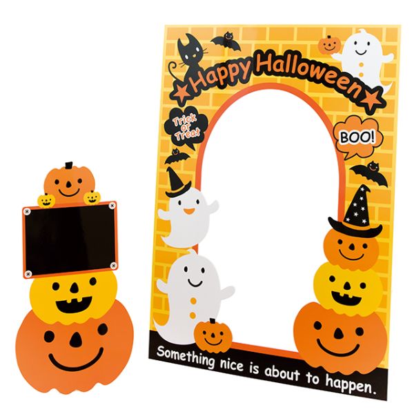 イベントグッズ ハロウィン顔ダシパネル-1(1セット) ヘッズ