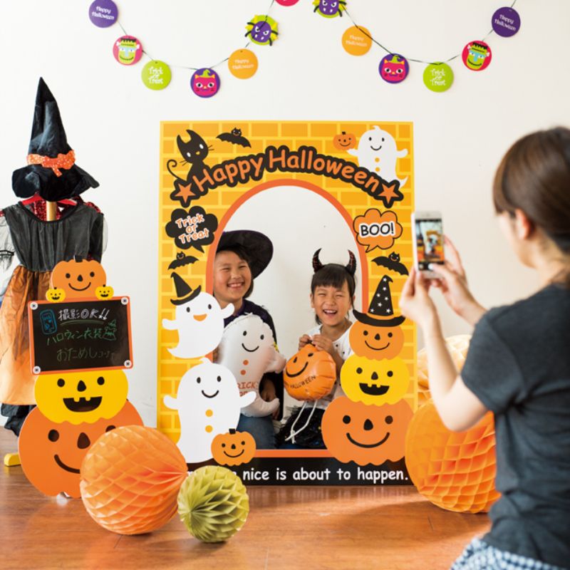 イベントグッズ ハロウィン顔ダシパネル-1(1セット) ヘッズ