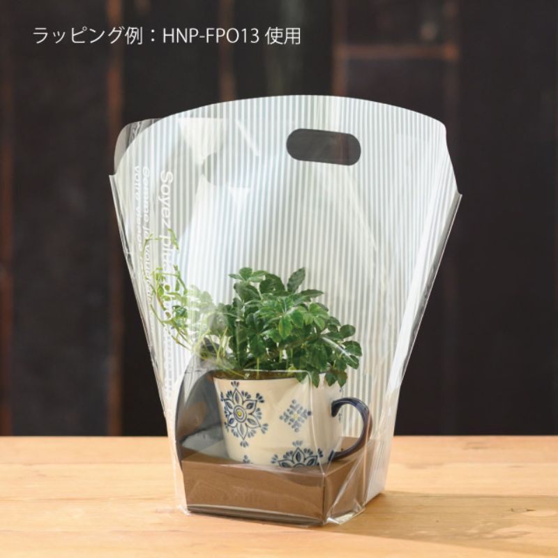 フラワー什器 ハンドメイドプリントフラワーポット-13(2個) ヘッズ