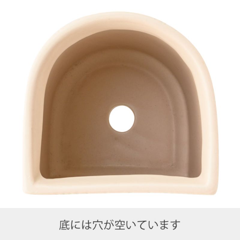 フラワー什器 ハンドメイドプリントフラワーポット-17(1個) ヘッズ