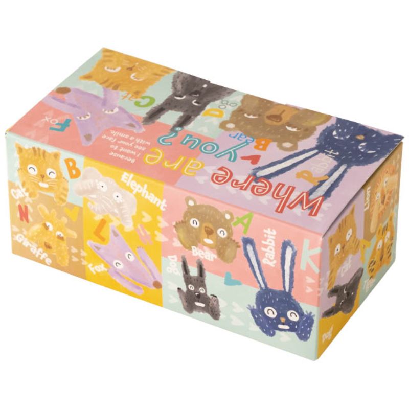 ギフト箱 ピーカブーギフトボックスワイド型-S(20枚) ヘッズ