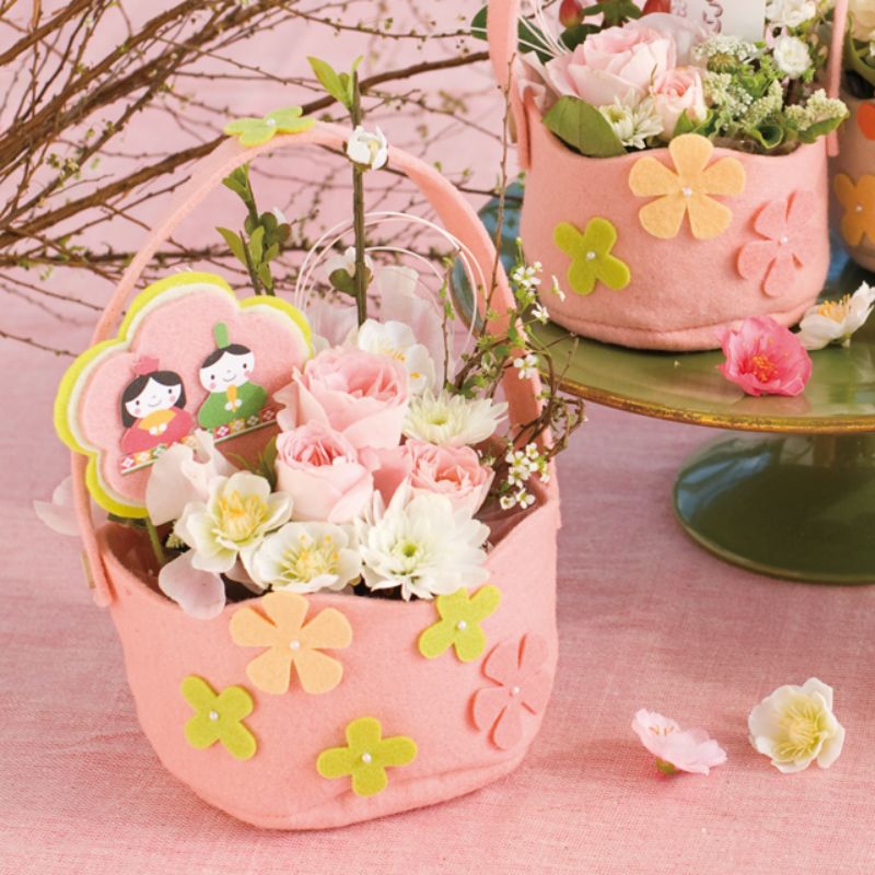 贈答用飾り ヒナマツリフラワーピック-2 オ花(10本) ヘッズ