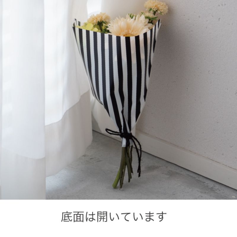 ヘッズ 花用スリーブ フィエルテブーケギフトOPPバッグ-3 スリーブ(100枚)