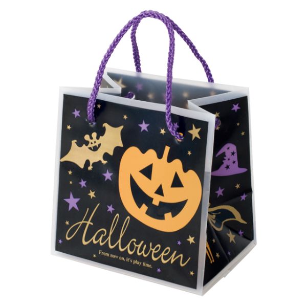 袋 ブラックハロウィンキューブバッグ-2(20枚) ヘッズ
