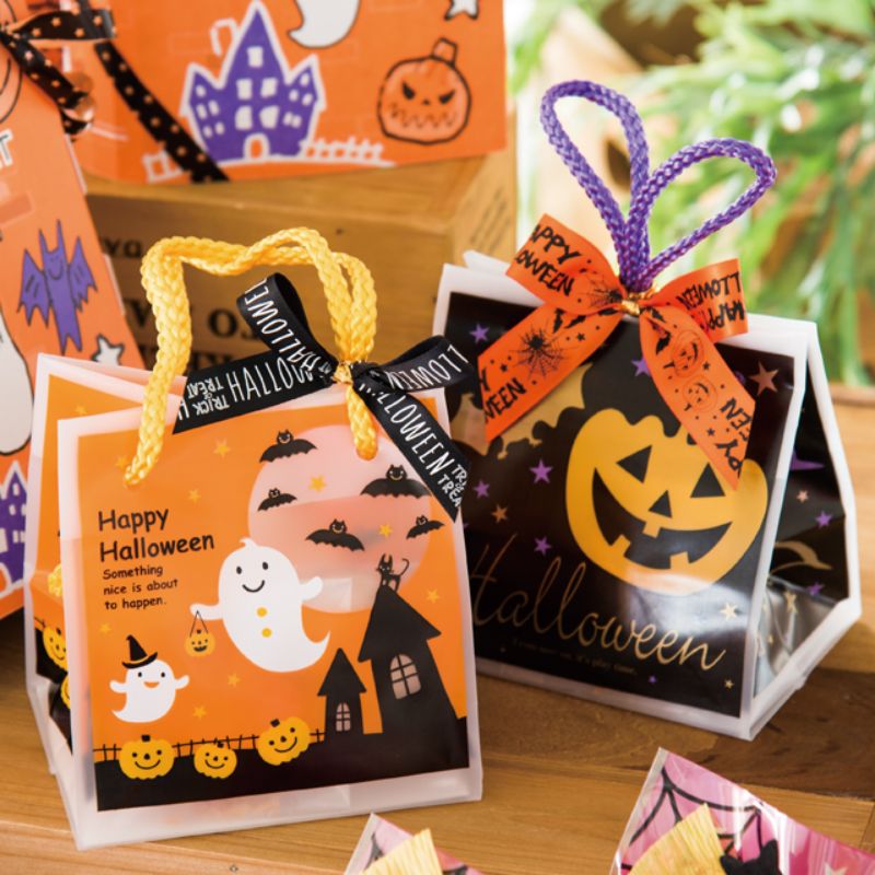 袋 ブラックハロウィンキューブバッグ-2(20枚) ヘッズ