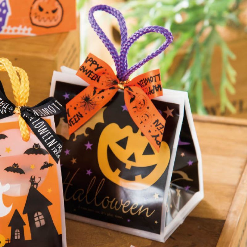 袋 ブラックハロウィンキューブバッグ-2(20枚) ヘッズ