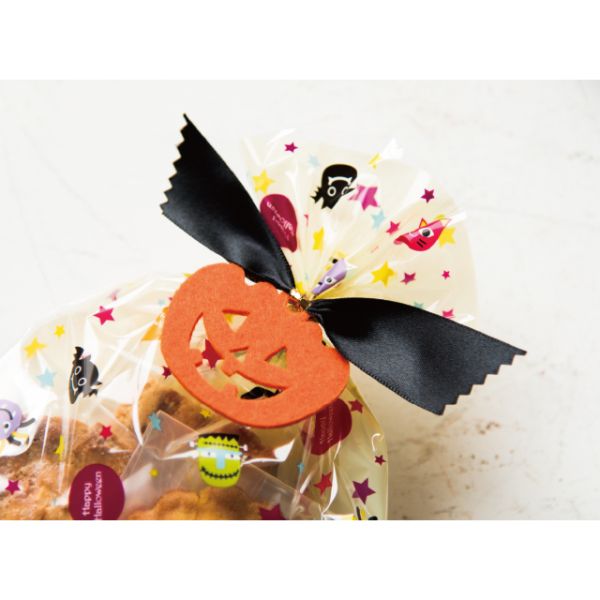 ブラックハロウィンワイヤータイ-2(10個) ヘッズ