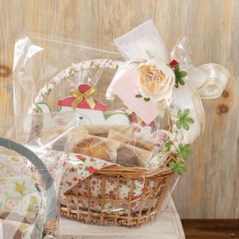 贈答用飾り フルリールアレンジクリップ付 ピンク-3(10個) ヘッズ